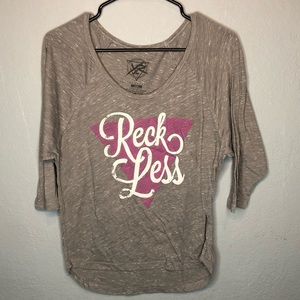 Young and reckless tee